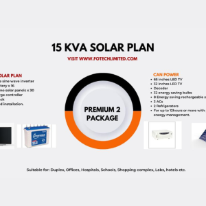 15KVA SOLAR PLAN