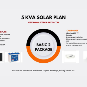 5KVA SOLAR PLAN