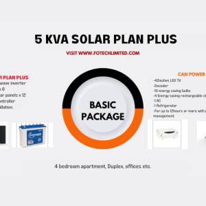 5KVA SOLAR PLAN PLUS