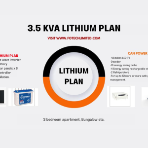 3.5KVA LITHIUM PLAN