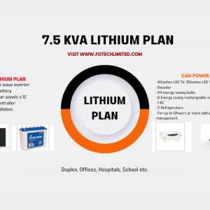 7.5KVA LITHIUM PLAN