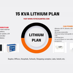 15KVA LITHIUM PLAN